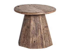 WALDING - Round reclaimed wood coffee table _ Vical Home